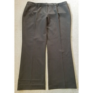 NWOT Womens Pants-TALBOTS-olive green stretch "Signature" straight leg-24W